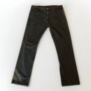 Levi's 505 Men's Jeans Black Denim Regular Fit, Straight, 38x32